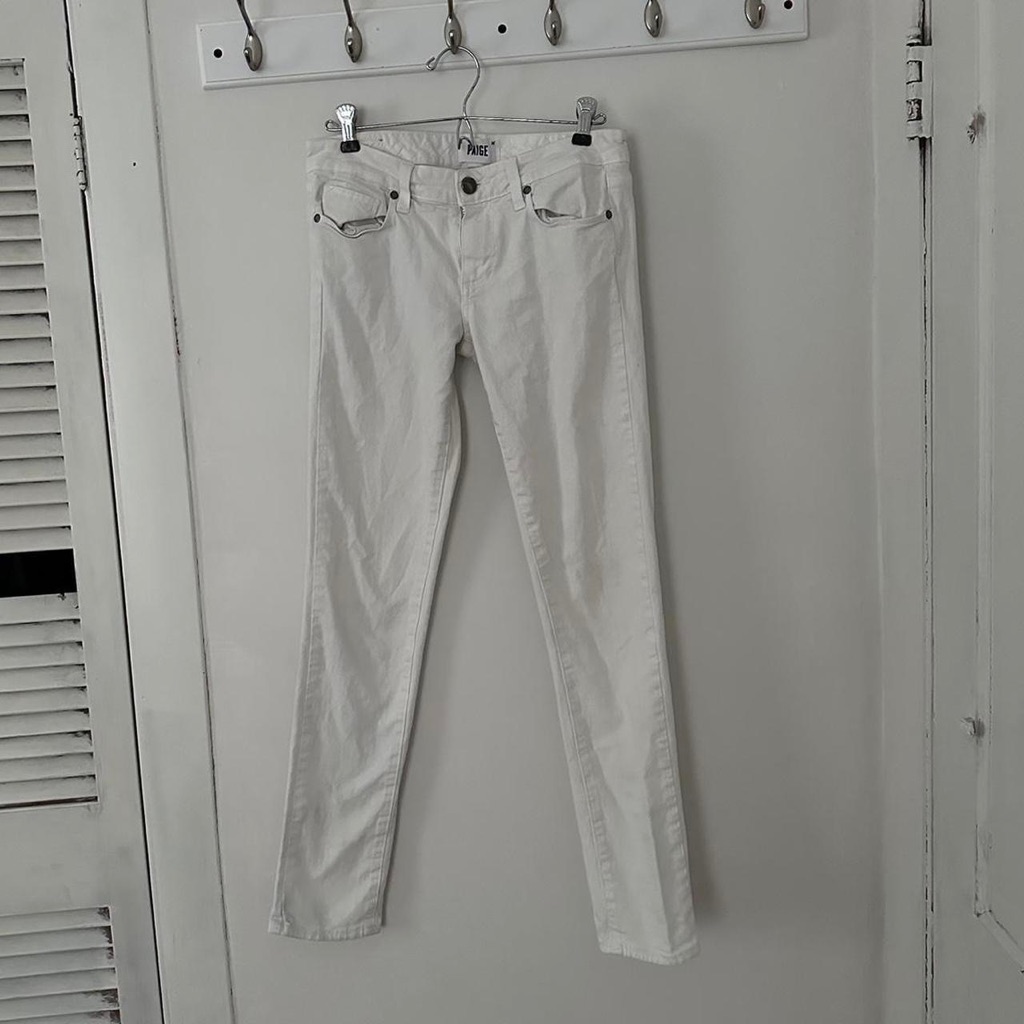 Paige White Skinny Jeans